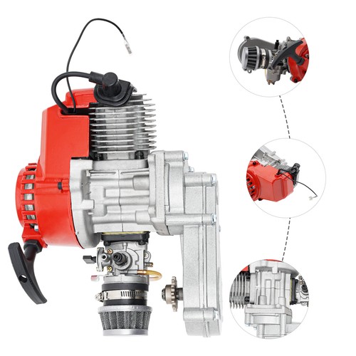 Motore alluminio tempi 49cc - alluminio, 2