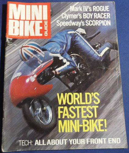 Minibike guide magazine - guide, july