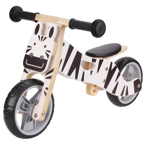 Minibike zebra in legno - minibike,