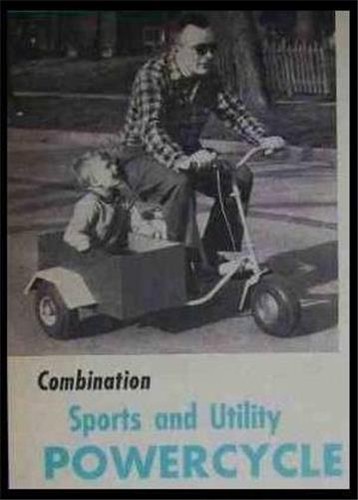 Minibike scooter con sidecar - minibike/scooter,