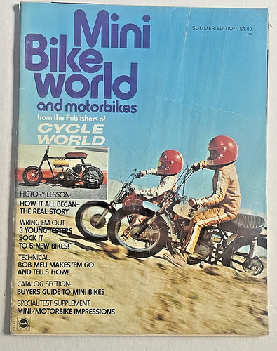 Mini bike world - magazine, and